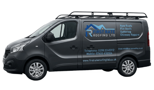 Hallmark Roofing Work Van